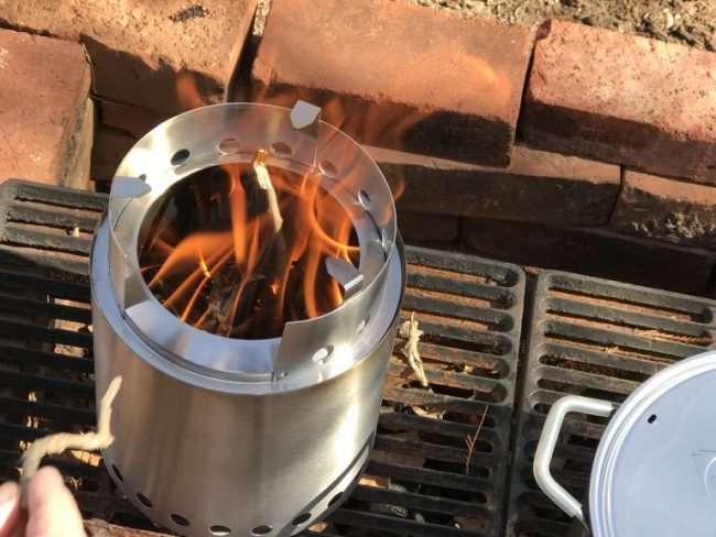 Fuel Outdoor Adventures with the Solo Stove Titan - This modern wood burning camping stove makes cooking meals outdoors easy and efficient