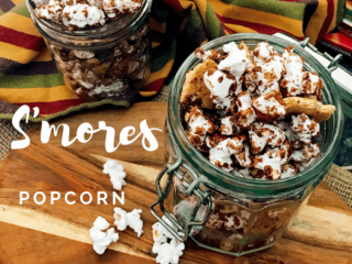 S'mores Popcorn Snack Mix