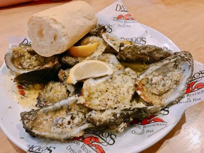 Draco's Charbroiled Oysters - Eat Your Way Around New Orleans and taste how diverse the city's culinary scene is. If you are traveling to NOLA check out these restaurants we visited on a recent trip and are sure to go back to again and again