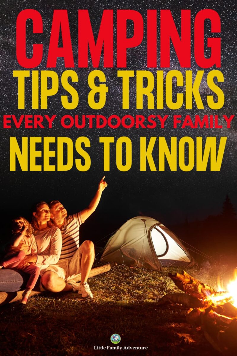 Camping at Home Ideas, Tips & Tricks for Camping Out at Home