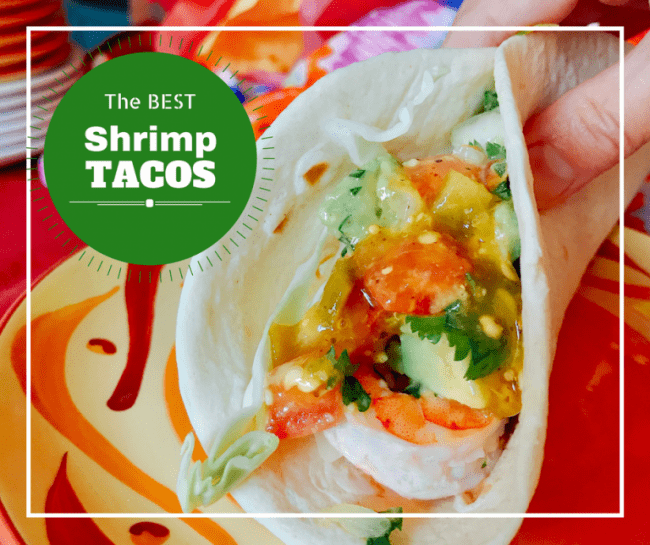 Host the Ultimate Cinco de Mayo Party with these tips and recipe for skewered Shrimp Tacos - A Taco Bar is a fun party idea and we'll show you how to do it
