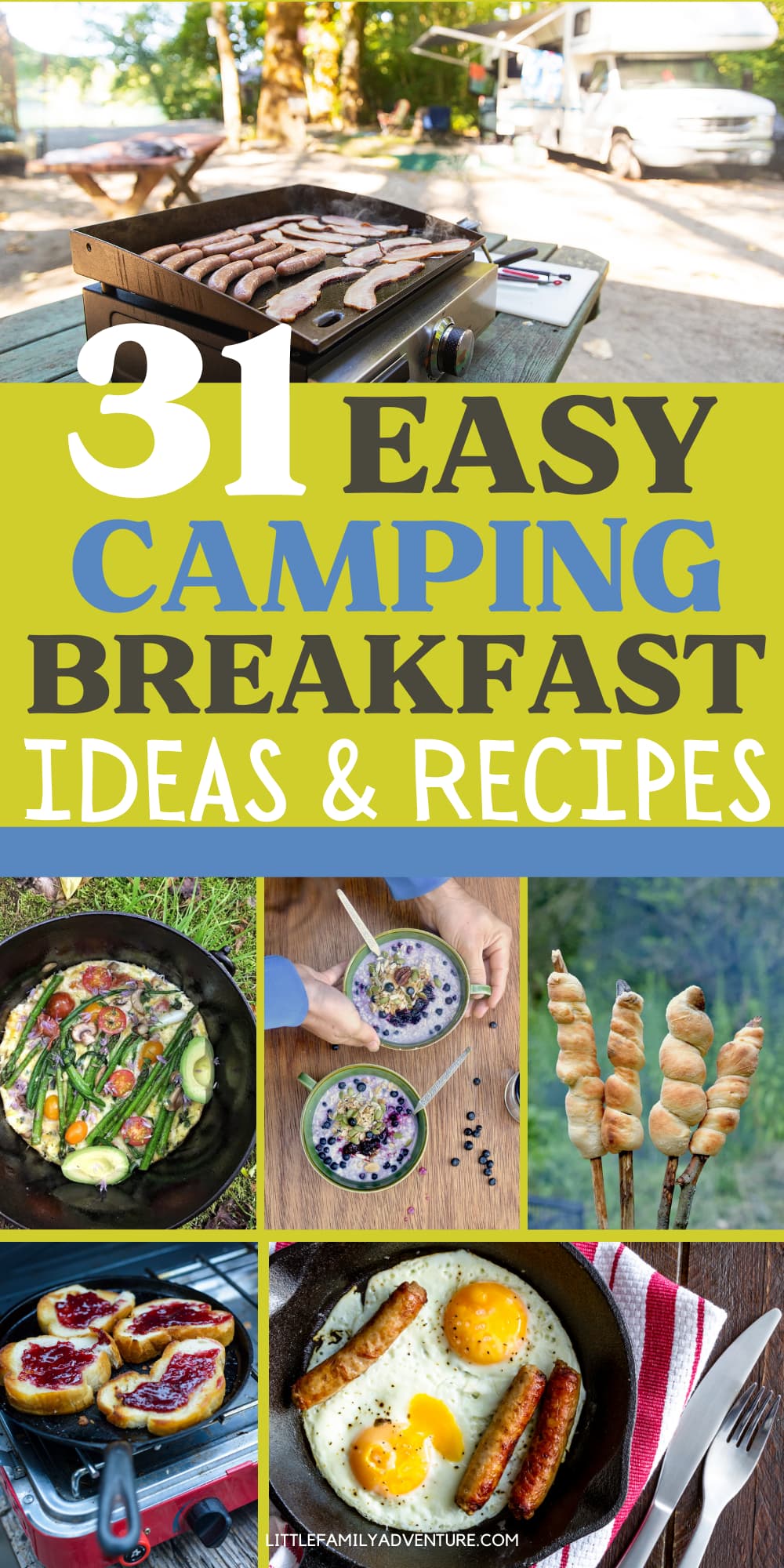 31 Easy Camping Breakfast Ideas Your Family Will Love