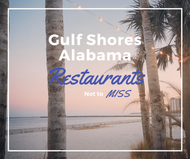 Whether vacationing on the Gulf of Mexico, driving thru, or looking for great local fare, taste the BEST in Sea to Table food at these 5 Gulf Shores Restaurants in Alabama