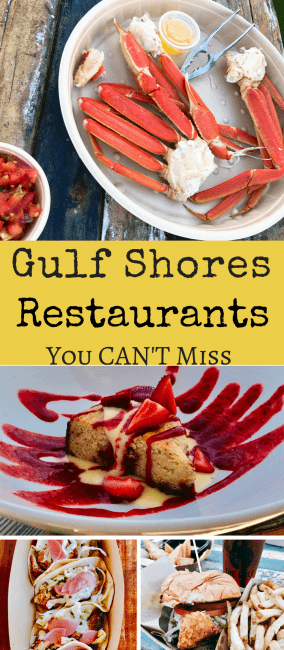Orange Beach Gulf Shores AL restaurants