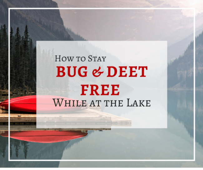 A day at the lake IS summer fun. Don’t let insects like mosquitos put a damper on that fun. There are a few things you can do, including using a natural mosquito repellent, to keep bugs away all summer long.