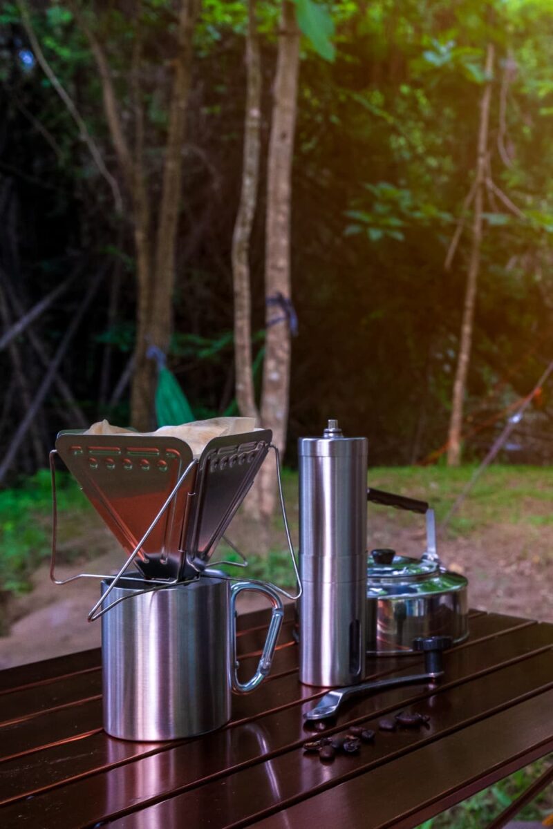 How To Make Coffee While Camping — Renee Roaming