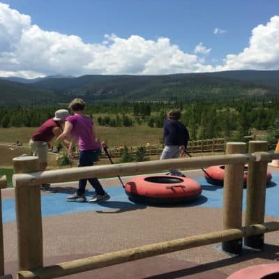 Summer Tubing at the YMCA of the Rockies Colorado