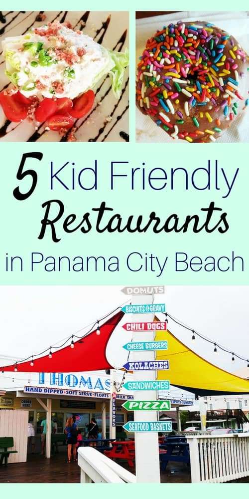 5 Kid Friendly Restaurants in Panama City Beach, Florida