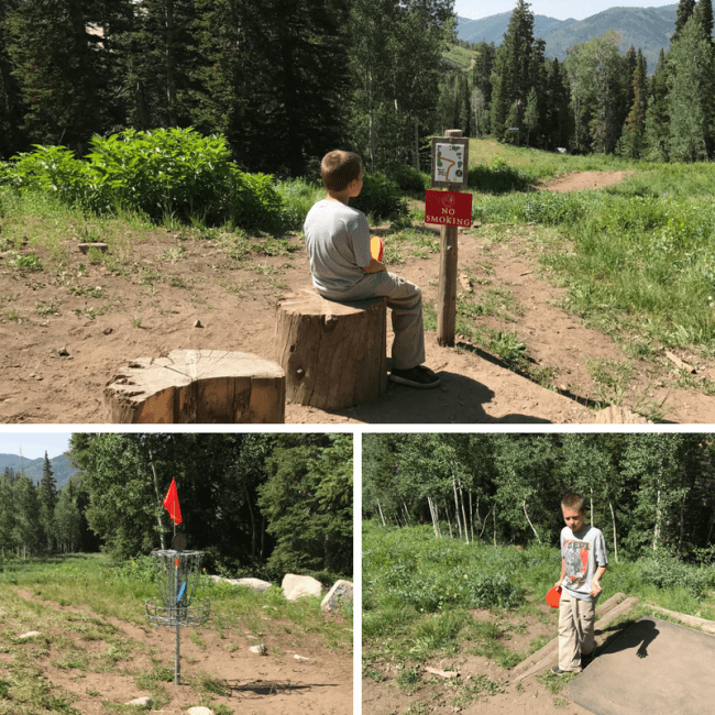 Disc Golf at Solitude Mountain Resort