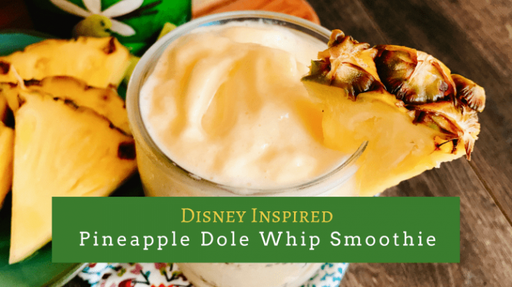 Disney Parks Inspired Dole Whip Smoothie
