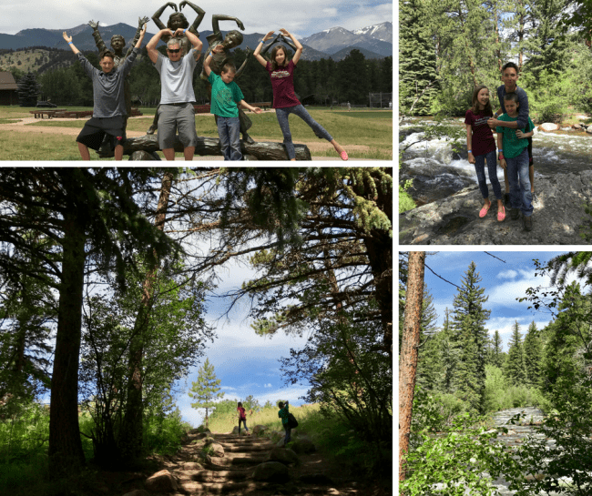 YMCA of the Rockies is kind of like summer camp for families. 