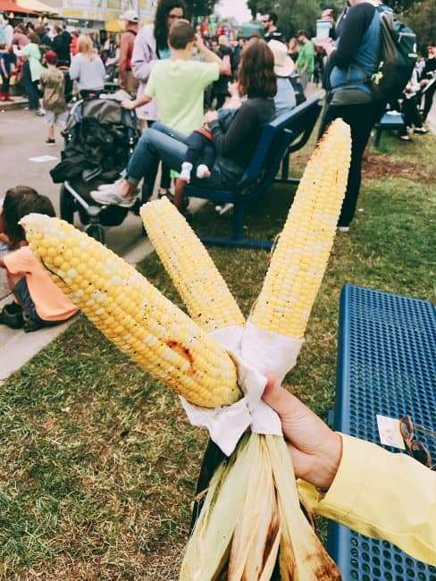 Corn Roast - healthy MN State Fair food