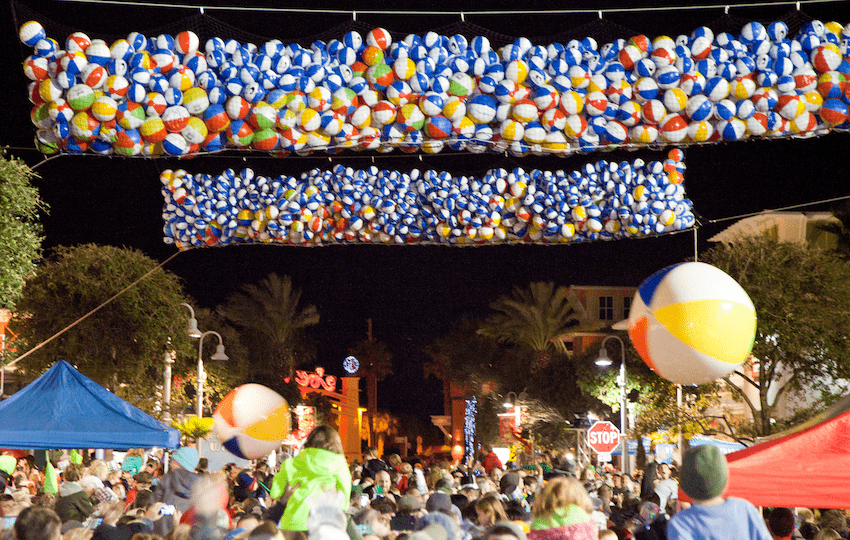 Ball drop