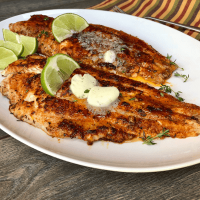 Treat Dad to this Blackened Grilled Catfish & #PreservetheMomentContest