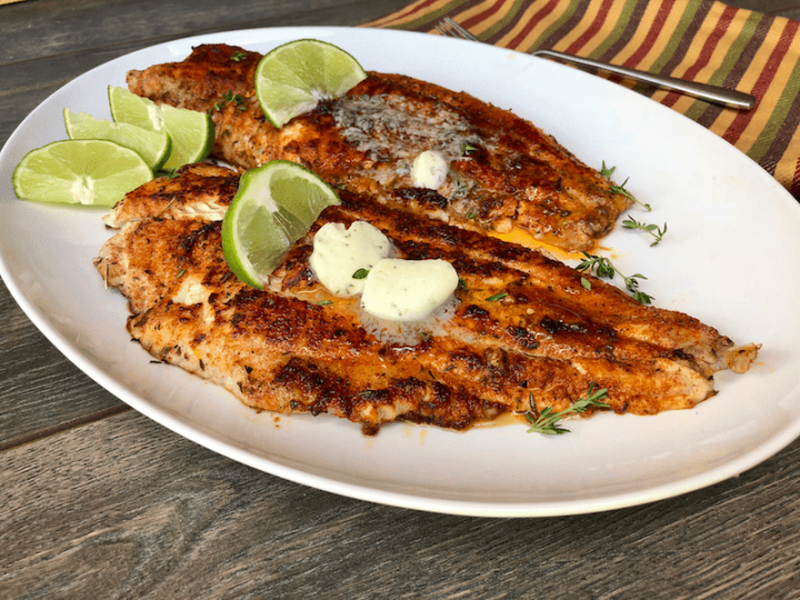 Blackened Grilled Catfish Recipe