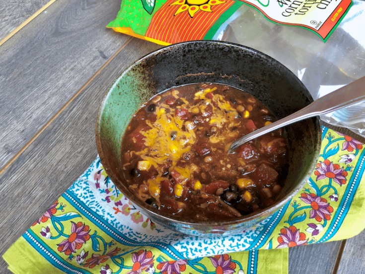 Quick + Easy Taco Soup with Ranch Dressing (Dump & Go)