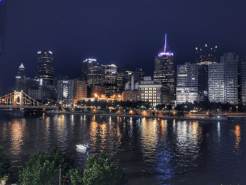 City Skyline View from PNC Park Pittsburgh PA, City Skyline…