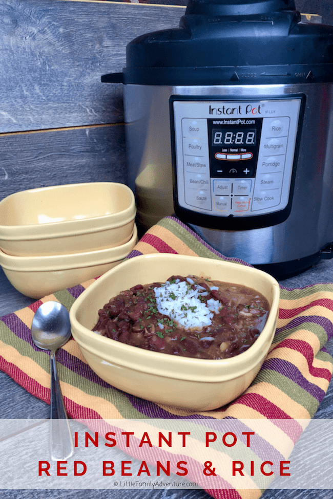 New Orleans Classic - Instant Pot Red Beans and Rice