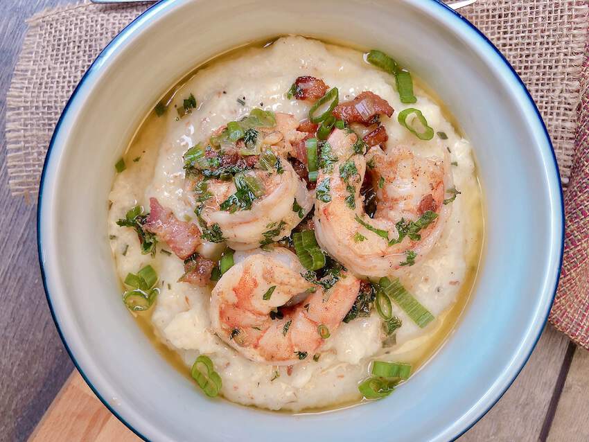 Creamy Shrimp and Grits