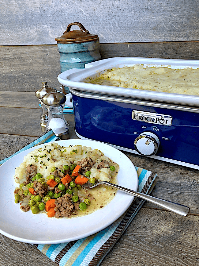 Crock pot shepherd's pie