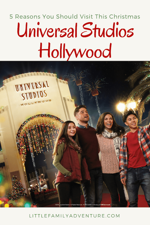 5 Reasons You Should Visit Universal Studios Hollywood This Christmas