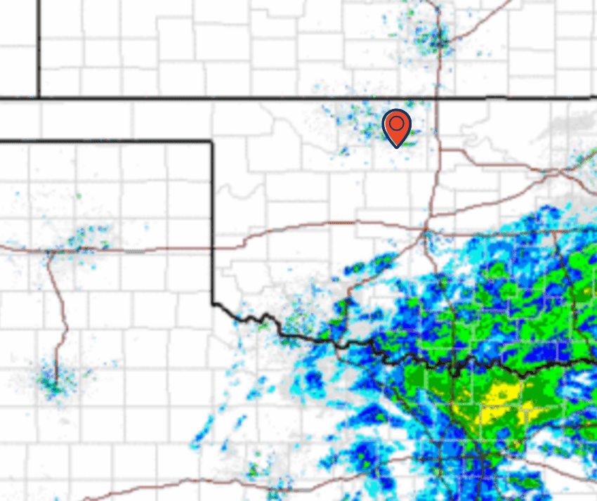 Oklahoma Map ENID 