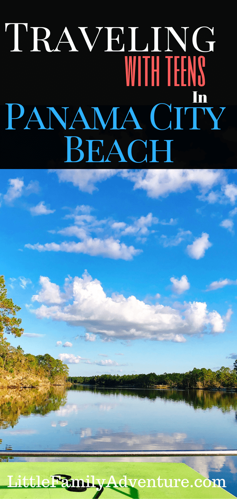 Panama City Beach Florida with teens - 4 day itinerary filled with activities and attractions to do with teens.
