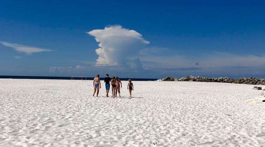 Panama City Beach, teens