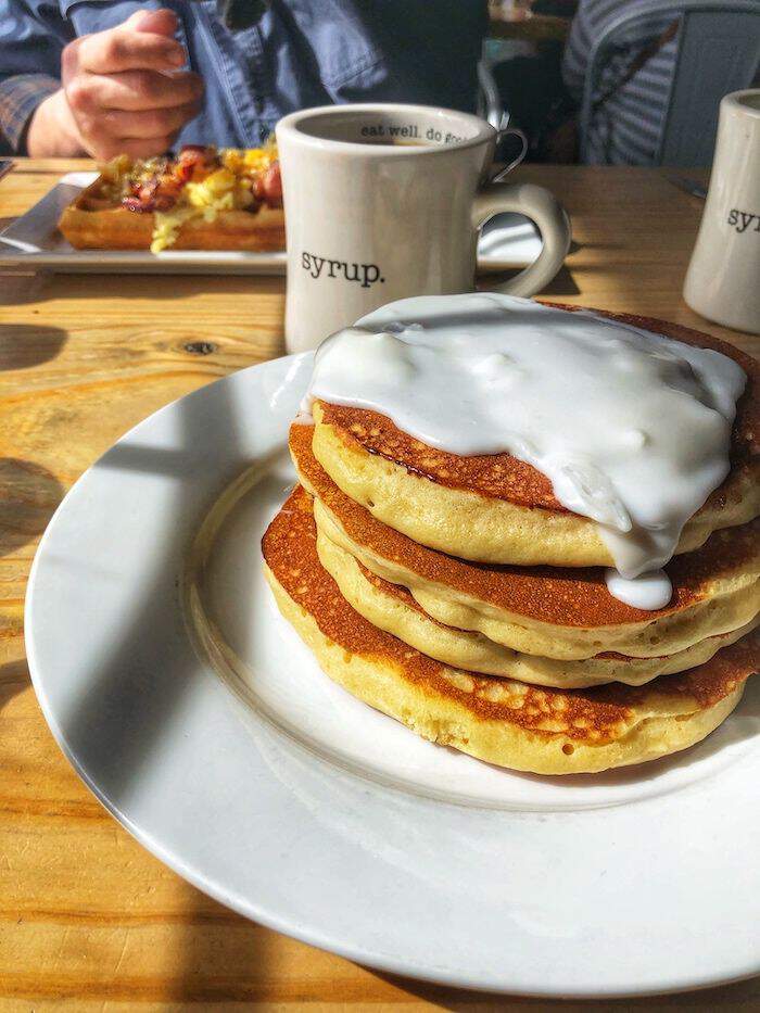 Cinnamon Roll Pancakes Recipe