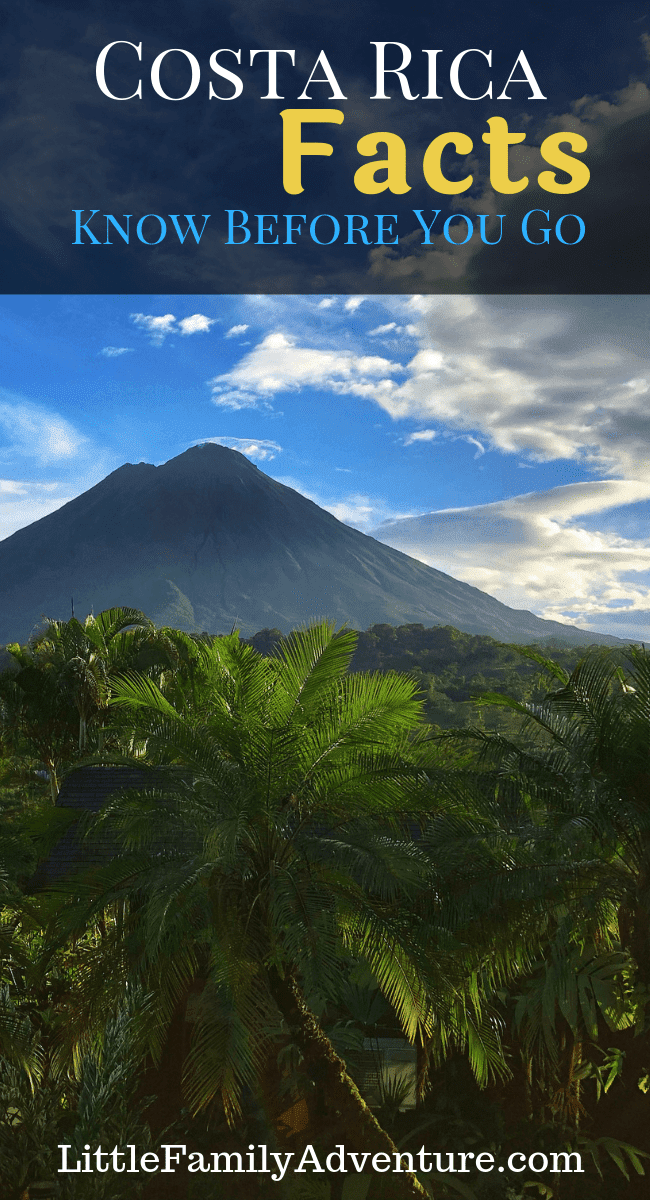 Interesting Costa Rica Facts that can help you plan your next trip. Find information on traditional Costa Rican food, plants, wildlife, the best times to visit, and more.