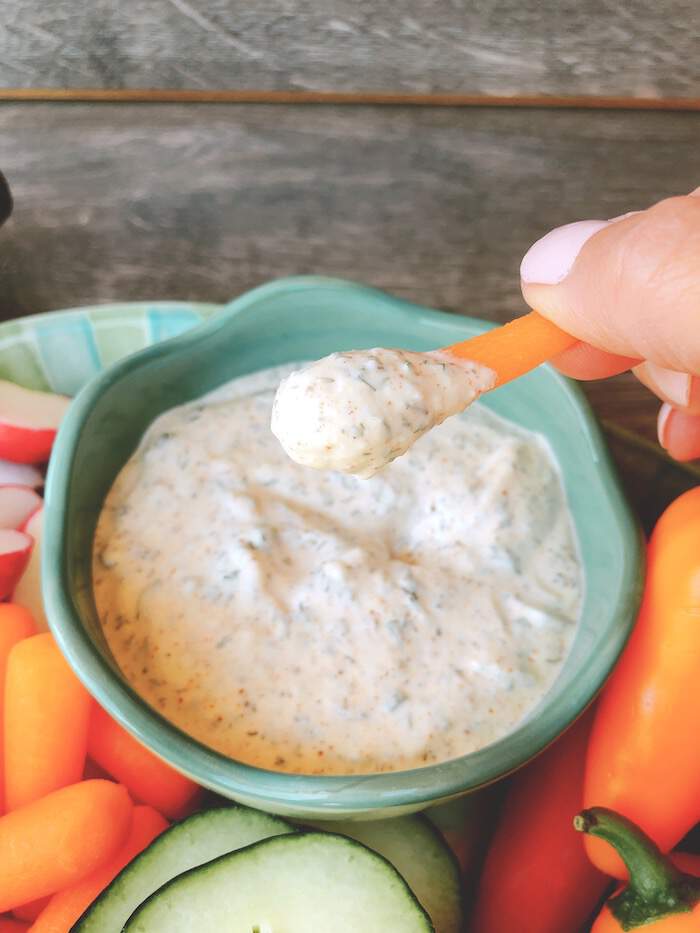 This Garlic & Herb Keto Salad Dressing is Better than Ranch