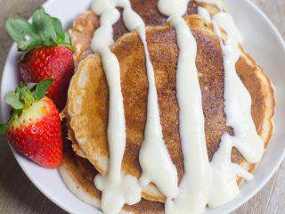 Cinnamon Roll Pancakes