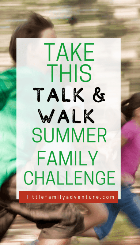 Talk and Walk Challenge graphic