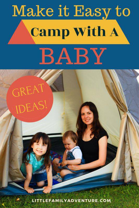 Camping with an infant