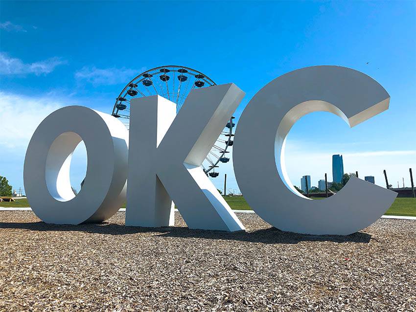 OKC sign