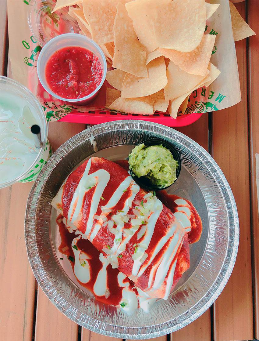 Red Mesa Mercado Enchilada Style Burrito-1