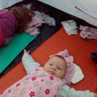 camping with a baby