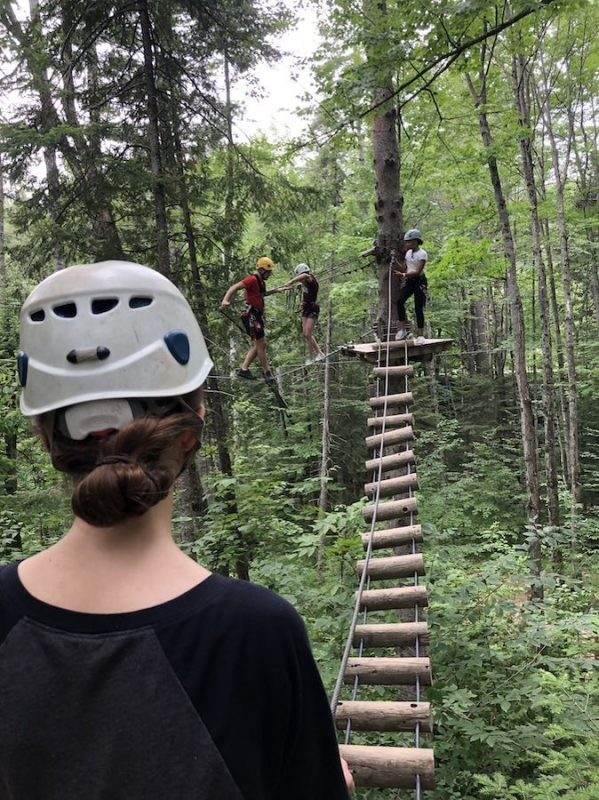 treetop adventure course