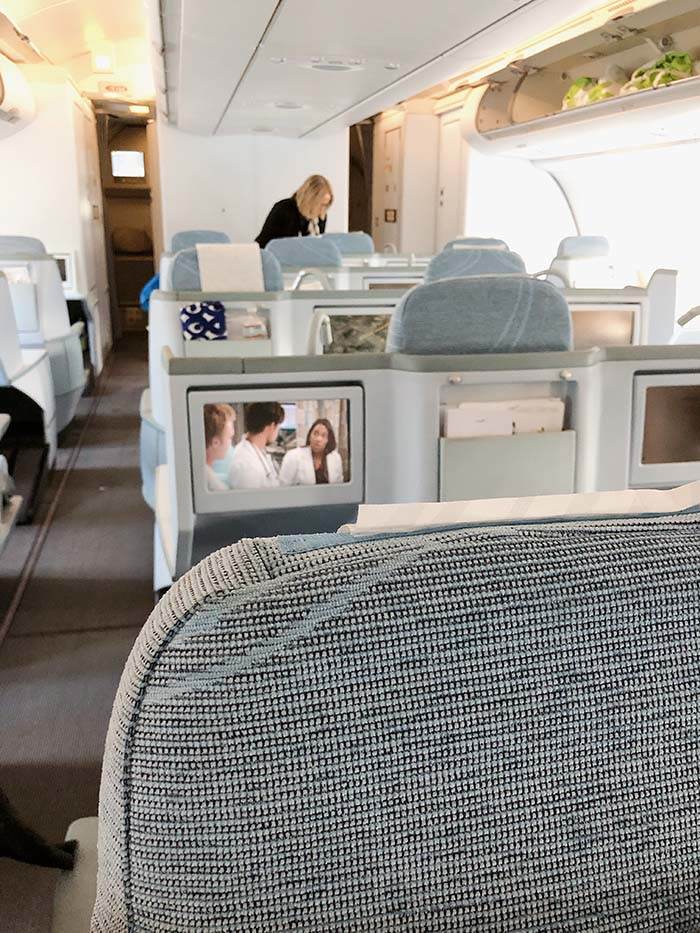 Finnair Business Class Seating
