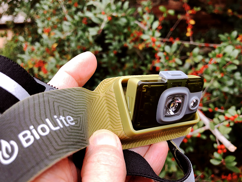 BioLite HeadLamp 200 close up