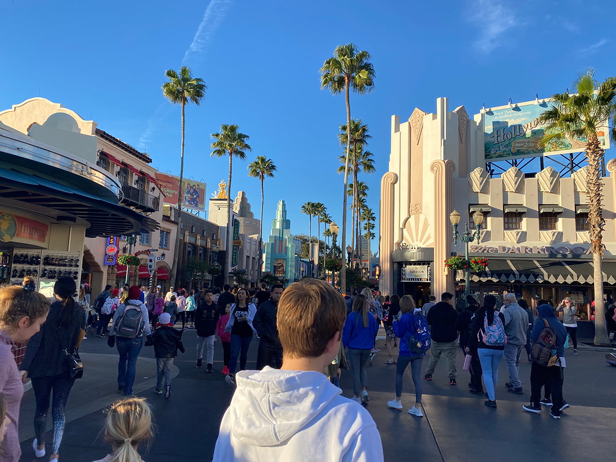 Hollywood Studios crowd