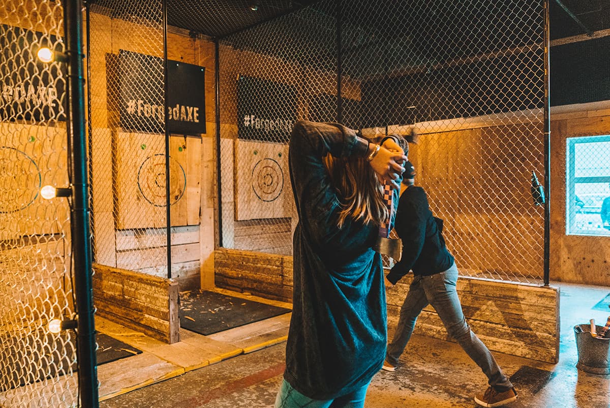 axe throwing