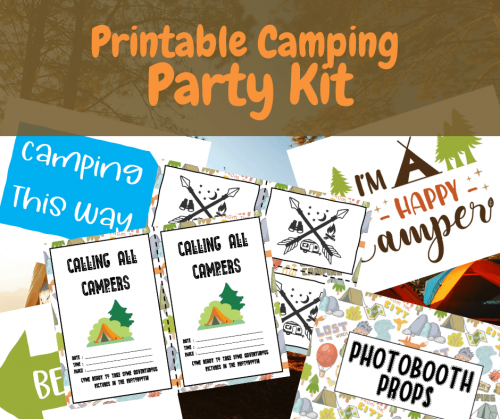 Camping at Home - 30+ Backyard/ Indoor camping activities, games, recipes