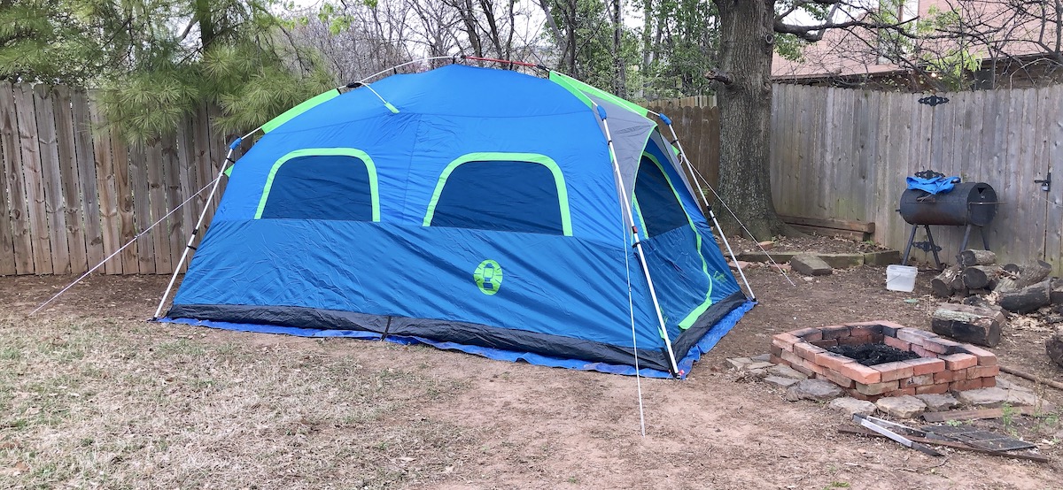 backyard tent