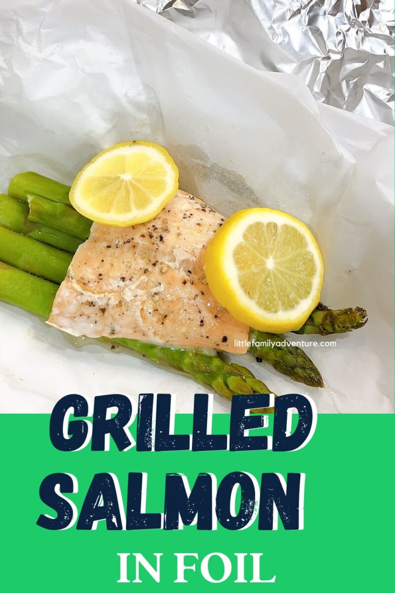 Grilled Salmon and Asparagus in Foil Packets