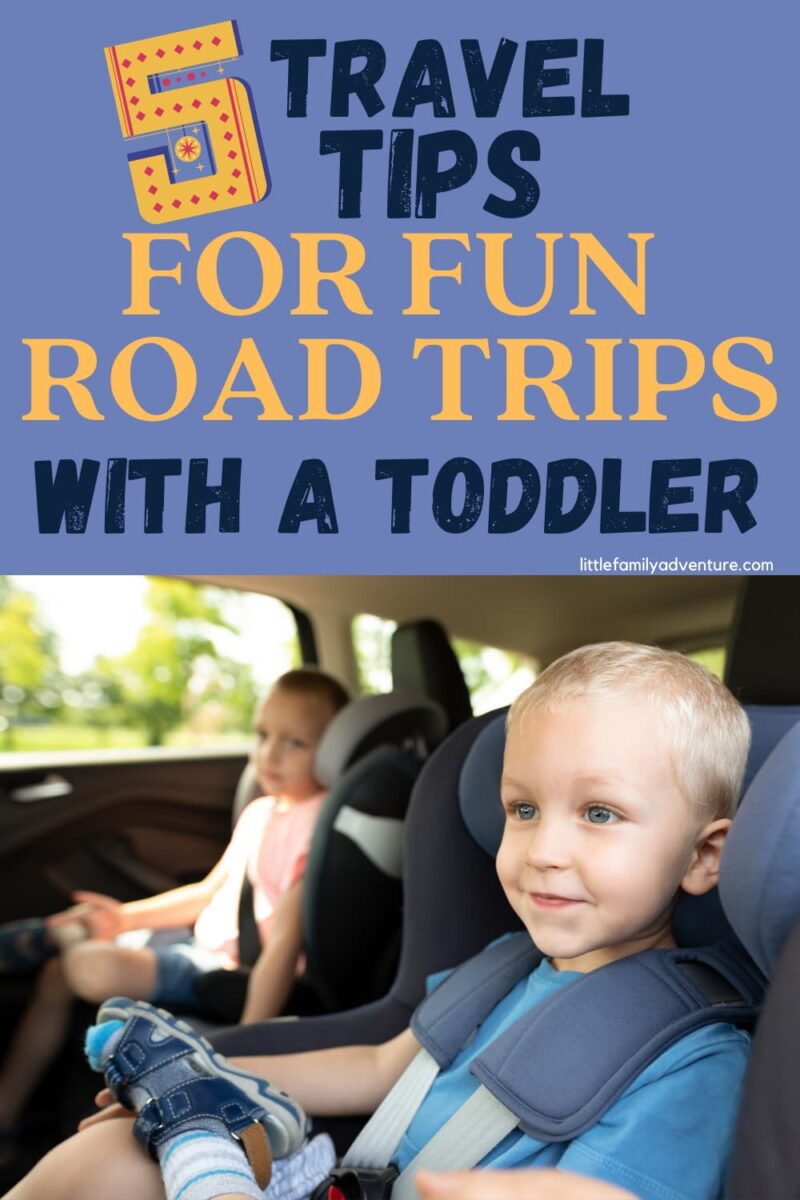 two toddlers in car seats - pin graphic