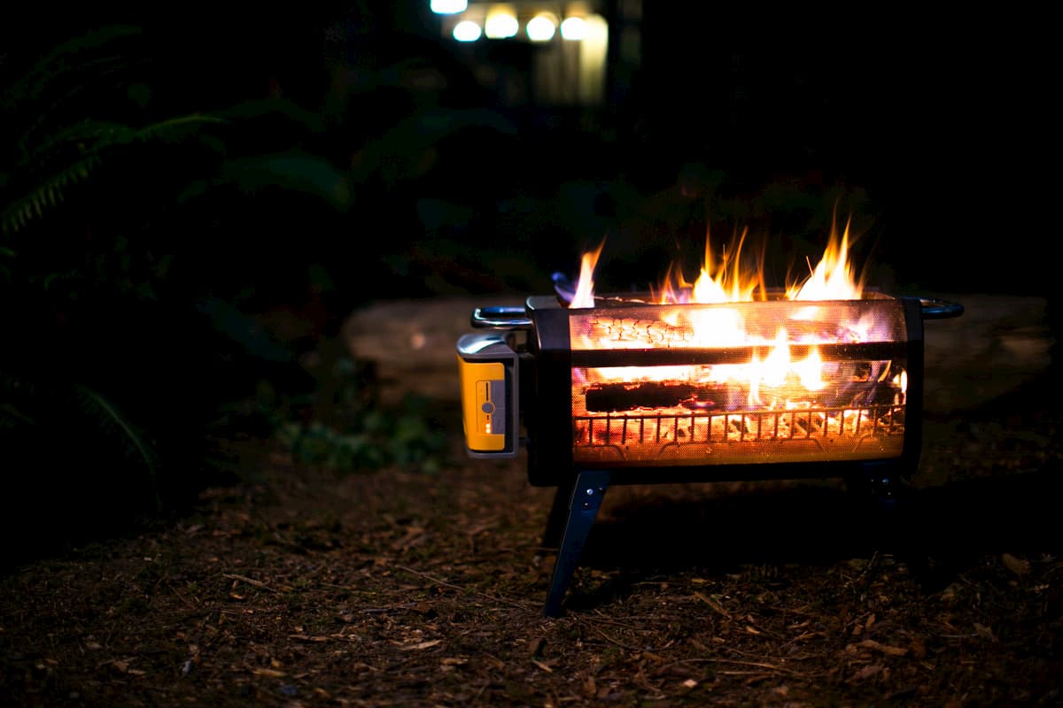 see thru floating campfire