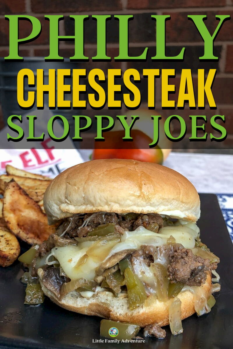 Quick and Easy Philly Cheesesteak Sloppy Joes Recipe