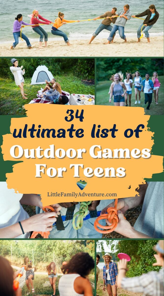 Ultimate List of 34 Outdoor Games For Teenagers