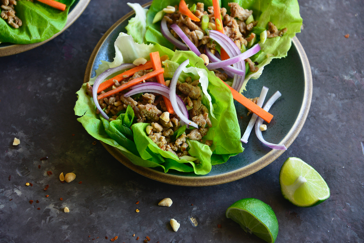 Thai En Lettuce Wraps Recipe